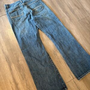 Y2K Bongo Faded Men's Blue Denim Jeans 28x32
